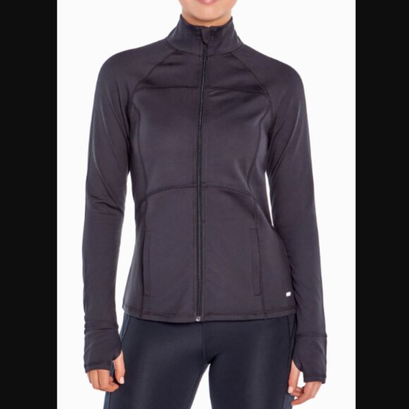 Marika Ultra Soft Fleece Revival Jacket, Women's Size L - Black - Picture 1 of 10